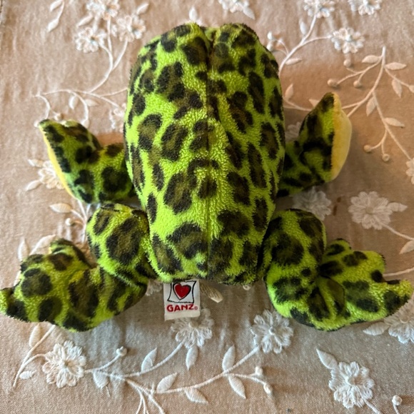 Webkinz Green Plush Frog Toy for Reptile Pets. Ganz - Picture 6 of 6